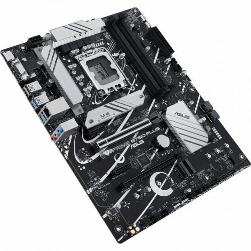 Asus Prime PRIME B760 PLUS Desktop Motherboard   Intel B760 Chipset   Socket LGA 1700   ATX Alternate-Image3/500