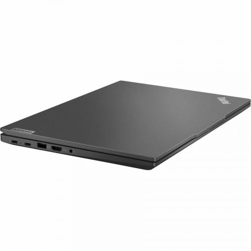 Lenovo ThinkPad E14 Gen 5 14" Notebook AMD Ryzen 5 7530U 16GB RAM 256GB SSD Graphite Black   AMD Ryzen 5 7530U Hexa Core   1920 X 1200 WUXGA Display   In Plane Switching (IPS) Technology   16 GB RAM   256 GB SSD Alternate-Image3/500