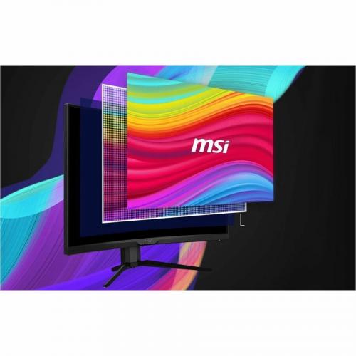 MSI MAG 275CQRF QD 27" Class WQHD Curved Screen Gaming LCD Monitor   16:9 Alternate-Image3/500