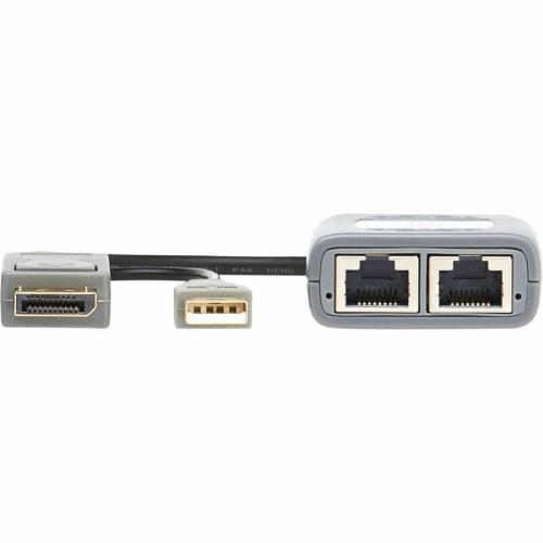 Tripp Lite By Eaton 2 Port DisplayPort To HDMI Over Cat6 Extender Kit, Pigtail Transmitter/2x Receivers, 4K 60 Hz, HDR, 4:4:4, 230 Ft. (70.1 M), TAA Alternate-Image3/500