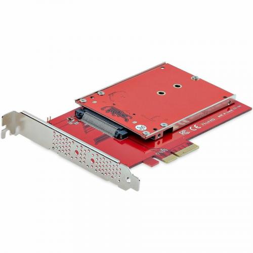 StarTech.com M.2 To U.3 Adapter, For M.2 NVMe SSDs, PCIe M.2 Drive To 2.5inch U.3 (SFF TA 1001) Host Adapter/Converter, TAA Compliant Alternate-Image3/500