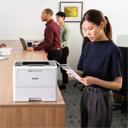 Brother HL L6210DW Business Monochrome Laser Printer With Large Paper Capacity, Wireless Networking, And Duplex Printing Alternate-Image3/500
