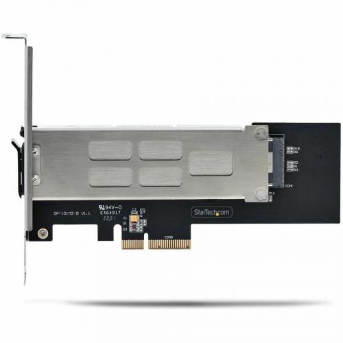 StarTech.com M.2 NVMe SSD To PCIe X4 Removable Mobile Rack For PCI Express Expansion Slot, Tool Less Installation, PCIe Hot Swap Drive Bay Alternate-Image3/500