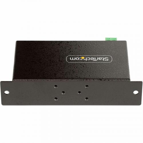 StarTech.com 4 Port Managed USB Hub, Heavy Duty Metal Industrial Housing, ESD & Surge Protection, Wall/Desk/Din Rail Mountable, USB 5Gbps Alternate-Image3/500