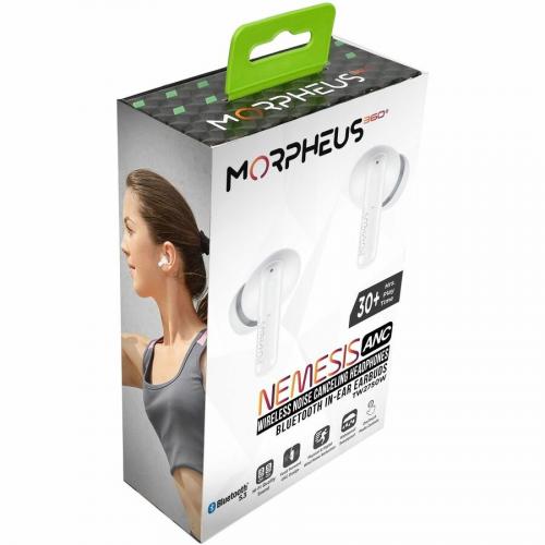 Morpheus 360 Nemesis ANC Wireless Noise Cancelling Headphones | Bluetooth Earbuds | 30H Playtime | TW2750W | Alternate-Image3/500