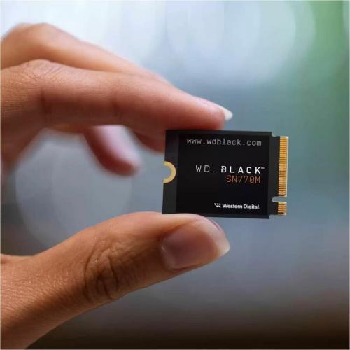 WD Black SN770M WDS500G3X0G 500 GB Solid State Drive   M.2 2230 Internal   PCI Express NVMe (PCI Express NVMe 4.0 X4) Alternate-Image3/500