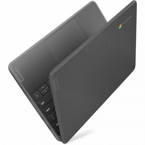 Lenovo 100e Chromebook Gen 4 83G80000US 11.6" Touchscreen Chromebook   HD   Intel N Series N100   4 GB   32 GB Flash Memory   Graphite Gray Alternate-Image3/500