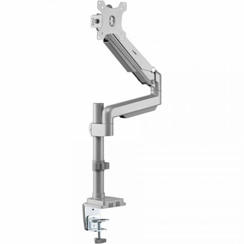 Rocstor ErgoReach Y10N021 S1 Mounting Arm For Monitor, Flat Panel Display   Silver   Landscape/Portrait Alternate-Image3/500