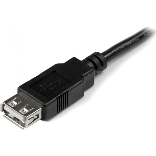 StarTech.com 6in USB 2.0 Extension Adapter Cable A To A   M/F Alternate-Image3/500