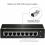 TRENDnet 8 Port 10/100Mbps PoE Switch, 4 X 10/100 Ports, 4 X 10/100 PoE Ports, 30W PoE Power Budget, 1.6 Gbps Switching Capacity, 802.3af, Limited Lifetime Protection, Black, TPE S44 Alternate-Image4/500