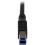 StarTech.com 1m Black SuperSpeed USB 3.0 (5Gbps) Cable   Right Angle A To B   M/M Alternate-Image4/500