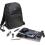 Kensington Triple Trek Carrying Case (Backpack) For 14" Ultrabook, Chromebook, Tablet, Smartphone   Black Alternate-Image4/500