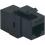 Intellinet Network Solutions Cat6 RJ45 Inline Coupler, Keystone Type, UTP, Black Alternate-Image4/500