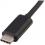 V7 Black USB Video Adapter USB C Male To RJ45 Male Alternate-Image4/500