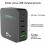 SIIG 5 Port Smart USB Charger Plus Organizer Bundle With QC3.0 & USB C   Black Alternate-Image4/500