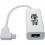 Tripp Lite By Eaton USB C To Gigabit Network Adapter With Right Angle USB C, Thunderbolt 3 Compatibility   White Alternate-Image4/500