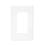 Tripp Lite By Eaton Single Gang Faceplate, Decora Style   Vertical, White Alternate-Image4/500