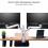 SIIG MTPRO Desk Mount Dual Monitor Arm   Up To 32" Display, Max. Load 19.8 Lbs, VESA 75/100mm, Mechanical Spring Design Alternate-Image4/500