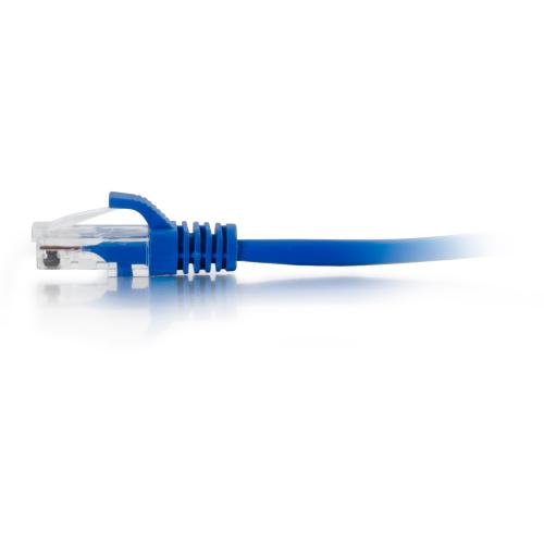 C2G 14ft Cat5e Ethernet Cable   Snagless Unshielded (UTP)   Blue Alternate-Image4/500