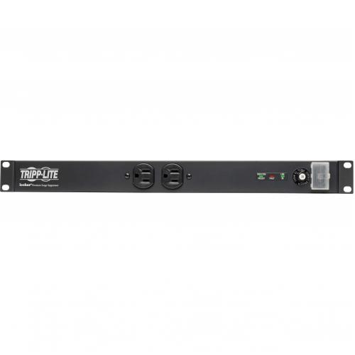 Tripp Lite By Eaton Isobar 12 Outlet Network Server Surge Protector, 15 Ft. (4.57 M) Cord With 5 20P Plug, 3840 Joules, Diagnostic LEDs, 1U Rackmount Alternate-Image4/500