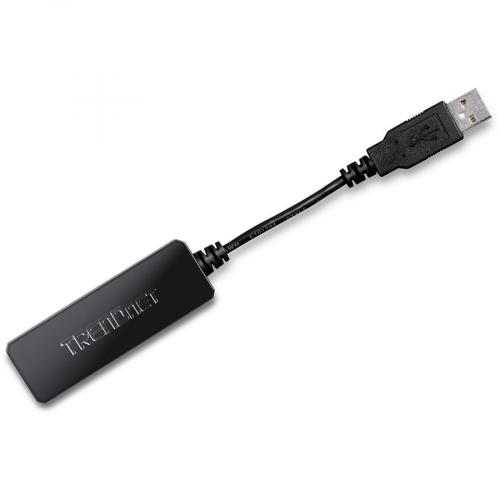 TRENDnet USB 2.0 To Fast Ethernet Adapter, Supports Windows And Mac OS, ASIX AX88772A Chipset, Backwards Compatible With USB 1.0 And 1.0, Full Duplex 200 Mbps Ethernet Speeds, Black, TU2 ET100 Alternate-Image4/500