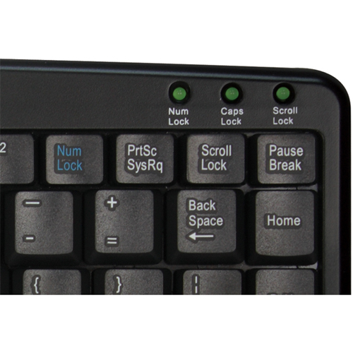 Adesso AKB 410UB Slim Touch Mini Keyboard With Built In Touchpad Alternate-Image4/500