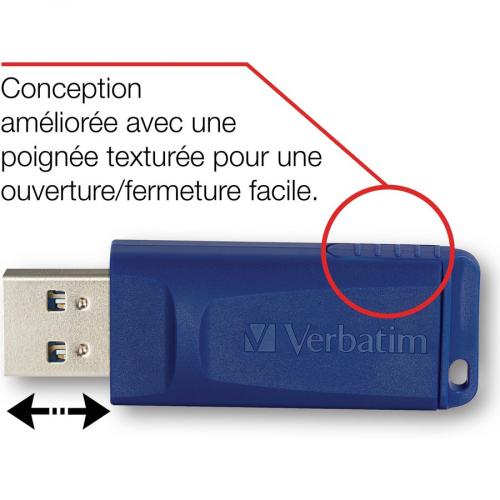 16GB USB Flash Drive   Blue Alternate-Image4/500