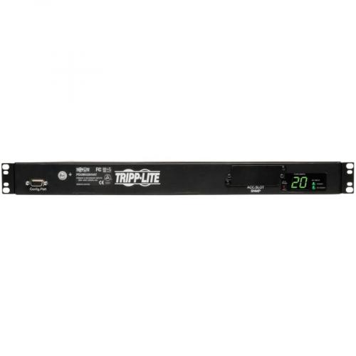 Tripp Lite By Eaton 3.8kW Single Phase Local Metered Automatic Transfer Switch PDU, Two 200 240V C20 Inlets, 8 C13 & 2 C19 Outputs, 1U, TAA Alternate-Image4/500