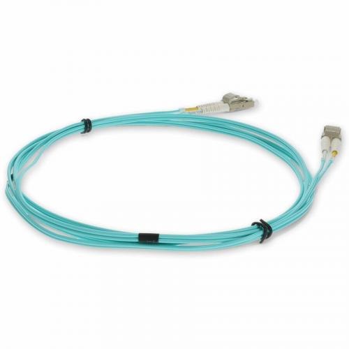 AddOn 2m LC (Male) To LC (Male) Aqua OM3 Duplex Fiber OFNR (Riser Rated) Patch Cable Alternate Image4/500