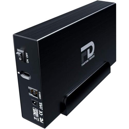 Fantom Drives 4TB External Hard Drive   GFORCE 3   USB 3, Aluminum, Black, GF3B4000U Alternate-Image4/500