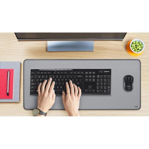 Logitech MK270 Wireless Keyboard And Mouse Combo For Windows, 2.4 GHz Wireless, Compact Mouse, 8 Multimedia And Shortcut Keys, 2 Year Battery Life, For PC, Laptop Alternate-Image4/500