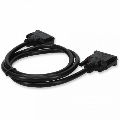 10ft DVI D Dual Link (24+1 Pin) Male To DVI D Dual Link (24+1 Pin) Male Black Cable For Resolution Up To 2560x1600 (WQXGA) Alternate-Image4/500