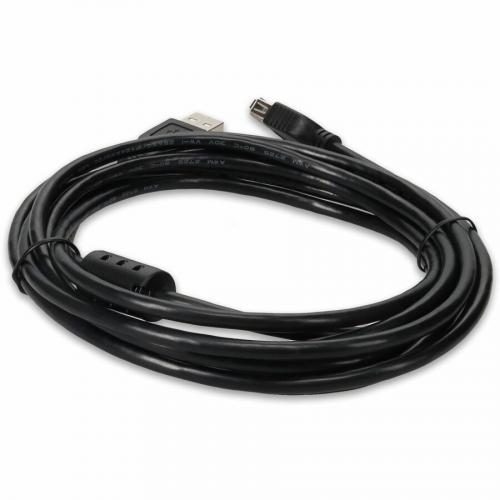 AddOn 10ft USB 2.0 (A) Male To Female Black Cable Alternate-Image4/500