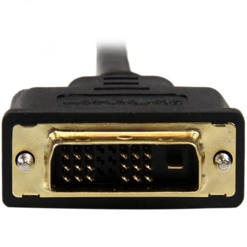 StarTech.com 6ft (2m) Micro HDMI To DVI Cable, Micro HDMI To DVI Adapter Cable, Micro HDMI Type D To DVI D Monitor/Display Converter Cord Alternate-Image4/500