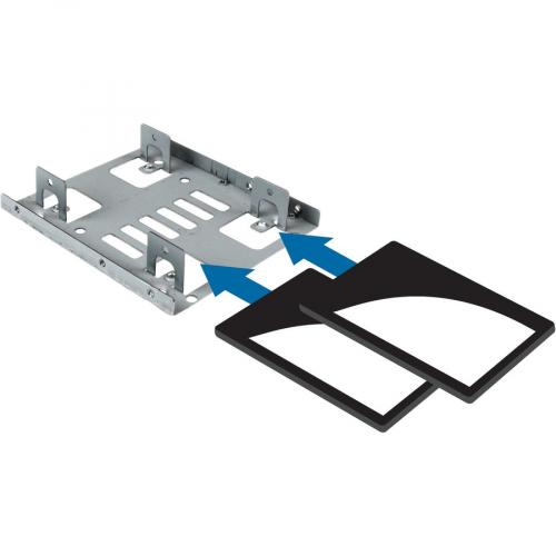 StarTech.com Dual 2.5" To 3.5" HDD Bracket For SATA Hard Drives   2 Drive 2.5" To 3.5" Bracket For Mounting Bay Alternate-Image4/500