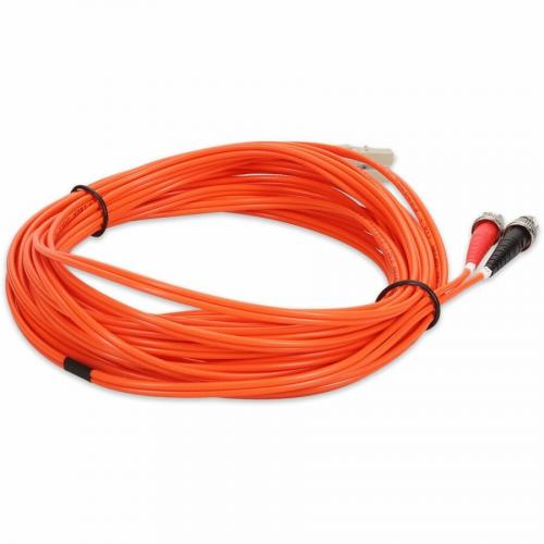AddOn 3m LC (Male) To ST (Male) Orange OM1 Duplex Fiber OFNR (Riser Rated) Patch Cable Alternate-Image4/500