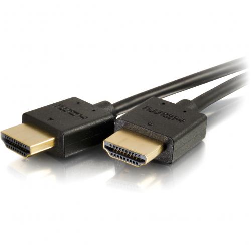 C2G 6ft 4K HDMI Cable   Ultra Flexible Cable With Low Profile Connectors Alternate-Image4/500