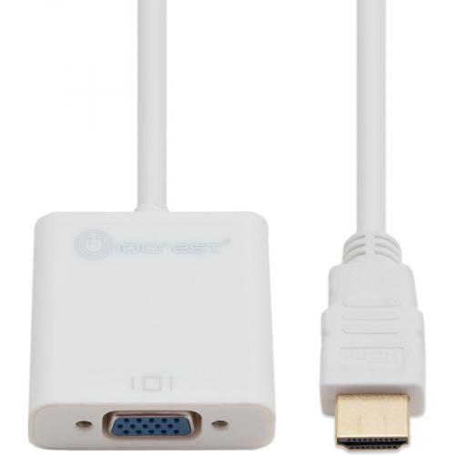 IO Crest Active HDMI To VGA Adapter With Audio Support Via 3.5mm Jack Alternate-Image4/500