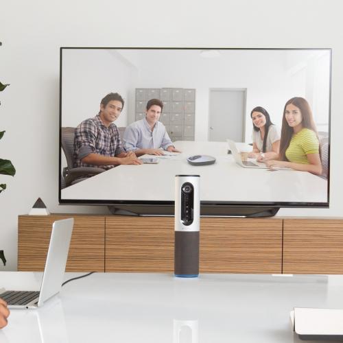 Logitech ConferenceCam Connect All In One Video Collaboration Solution For Small Groups ? Full HD 1080p Video, USB And Bluetooth Speakerphone, Plug And Play Alternate-Image4/500