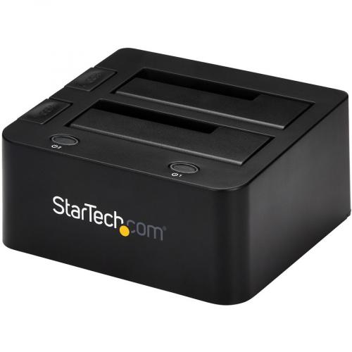 StarTech.com Dual Bay USB 3.0 To SATA And IDE Hard Drive Docking Station, 2.5/3.5" SATA III And IDE (40 Pin), SSD/HDD Dock, Top Loading Alternate-Image4/500