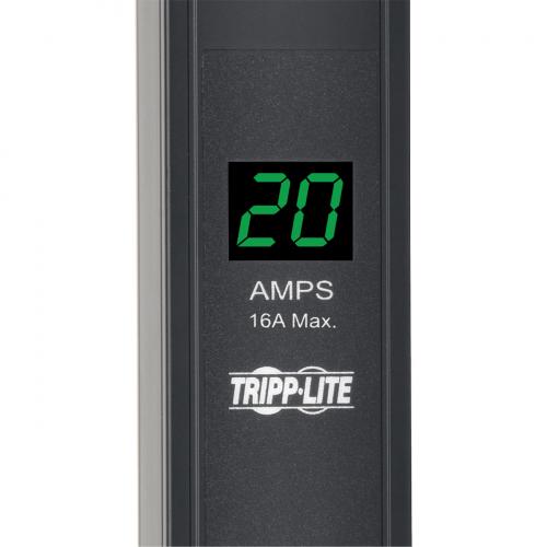 Tripp Lite By Eaton PDU 2kW Single Phase Local Metered PDU 100 127V Outlets (14 5 15/20R) L5 20P/5 20P Adapter 0U Vertical 36 In. Height Alternate-Image4/500