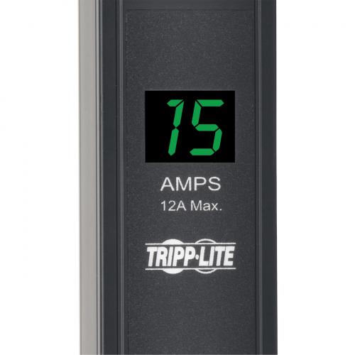 Tripp Lite By Eaton 1.5kW Single Phase Local Metered PDU, 100 127V Outlets (14 5 15R), 5 15P, 15 Ft. (4.57 M) Cord, 0U Vertical, 36 In. Alternate-Image4/500