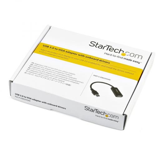 StarTech.com USB 3.0 To VGA Video Adapter With On Board Driver Installation   1920x1200 Alternate-Image4/500