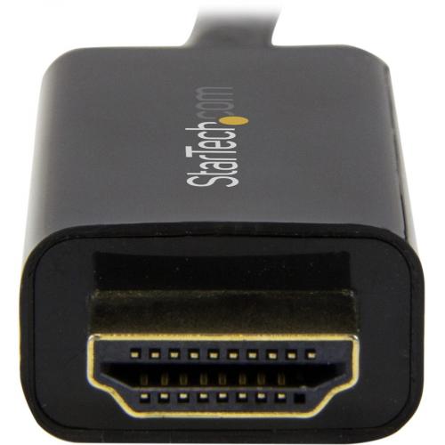 StarTech.com DisplayPort To HDMI Converter Cable   6 Ft (2m)   4K Alternate-Image4/500