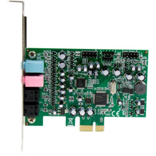 StarTech.com 7.1 Channel Sound Card   PCI Express   24 Bit   192KHz Alternate-Image4/500