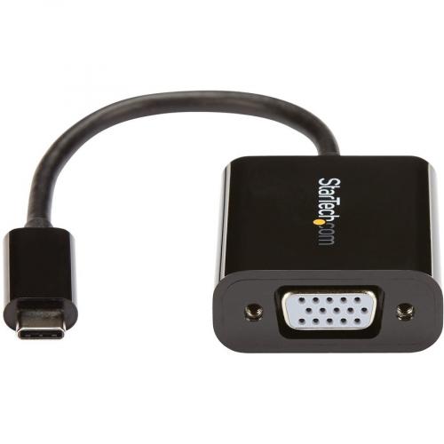 StarTech.com USB C To VGA Adapter   Thunderbolt 3 Compatible   USB C Adapter   USB Type C To VGA Dongle Converter Alternate-Image4/500