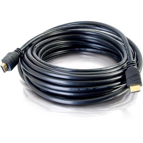 C2G 75ft Active High Speed HDMI Cable   4K HDMI Cable   In Wall CL3 Rated   4K 30Hz   M/M Alternate-Image4/500