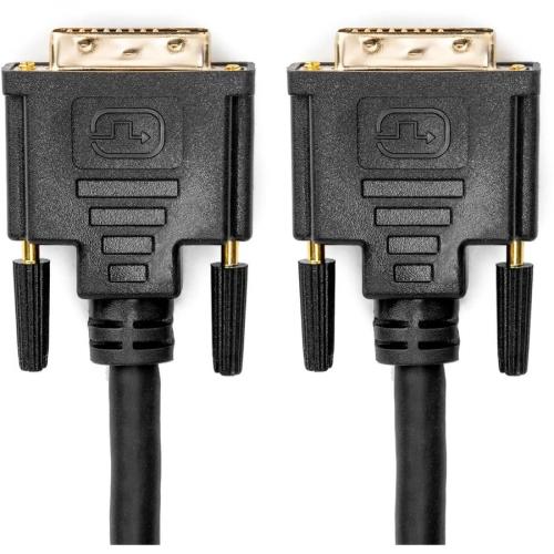 Rocstor DVI D Dual Link Display Cable (m/m) Black Alternate-Image4/500