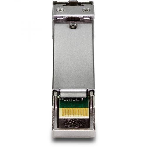 TRENDnet 10GBASE SR SFP+ Multi Mode LC Module, TEG 10GBSR, Supports Distances Up To 300m (984 Feet), Hot Pluggable Fiber SFP+ Transceiver, 850nm Wavelength, Lifetime Protection, Silver Alternate-Image4/500