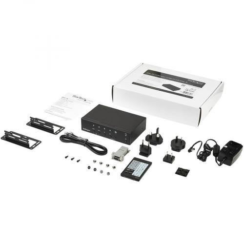 indad Bering strædet Vittig StarTech.com Multi-Input to HDMI Converter Switch - DisplayPort, VGA and  Dual-HDMI to HDMI Switch - Priority and Automatic Switch - 4K -  antonline.com